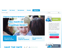 Tablet Screenshot of angelman.de